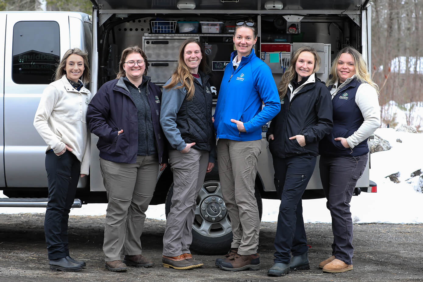 The EquidDoc veterinarian team members,